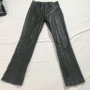 Tark 1 Black Leather Pants